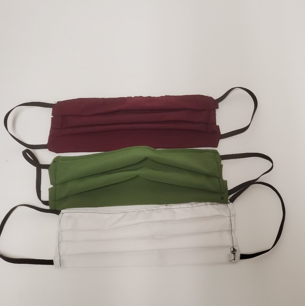 100% Premium Handmade Fabric Mask 3 Pack